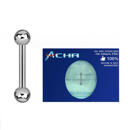 Barbell de Acero Esterilizado de 1.6 mm (Unidad)