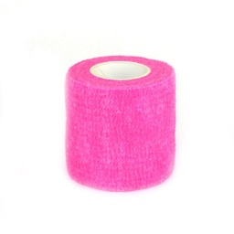 [VEN.AUT.5.RS] Venda Autoadhesiva Rosa 5 cm