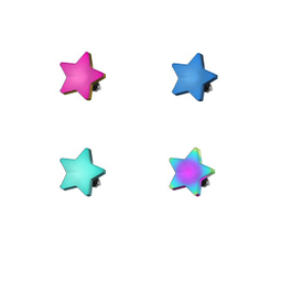 Accesorio Microdermal Estrella de Colores