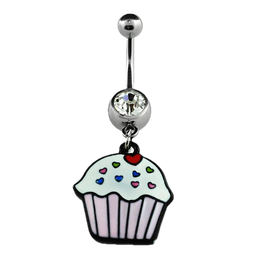 [NAV.CUP.JO] Navel con Cupcake y Joya