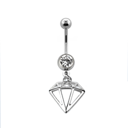 [NAV.DI.JO] Navel con Diamante y Joya