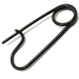 Imperdible de Acero Negro