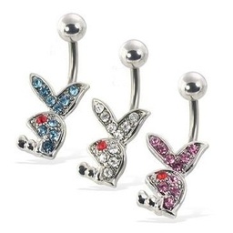 Navel de Play Boy con Joyas