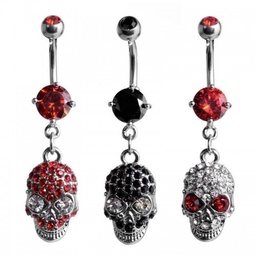 Navel Joya con Calavera