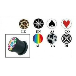 Dilatador Plug UV con Logo y Goma