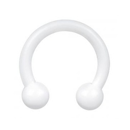 Circular Barbell de Bioplast Blanco