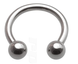 Circular Barbell de Titanio en su color de 1.6 mm