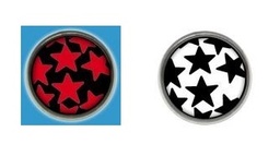 Accesorio Microdermal con Logo de Estrellas