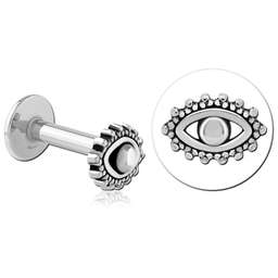 Labret de Rosca Interna con Ojo de Horus