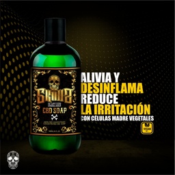 CBD Soap - Skulls Tattoo Black Line