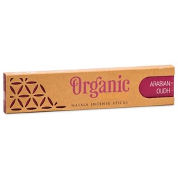 Masala Incienso de Oudh Árabe Organic Goodness 15 gr