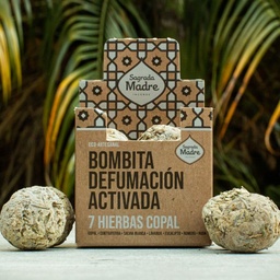 Bombitas Defumación Activada 7 Hierbas y Copal - Sagrada Madre