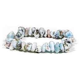 Pulsera Chips de Larimar