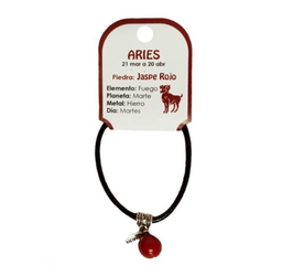 Pulsera Aries Horóscopo con Piedra