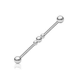 Barbell Industrial con Bola