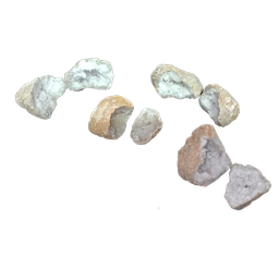 Geoda Completa Cuarzo Blanco 5 - 8 cm