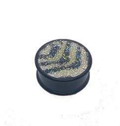 Plug UV Cebra con Purpurina