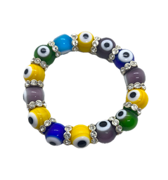 Pulsera Bolas Ojo Turco