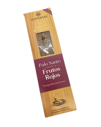 Incienso Palo Santo Frutos Rojos - Aromanza