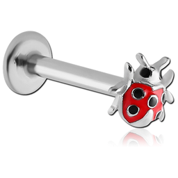 Labret con Mariquita