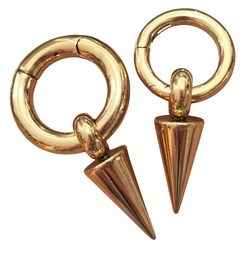 Peso de Acero Dorado con Cono