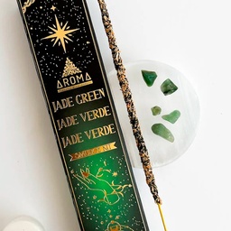 Incienso Jade Verde de AROMA - Prosperidad, Abundancia y Equilibrio interior