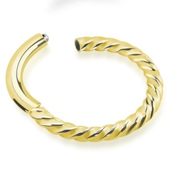 Clicker de Acero Dorado Rizado 1.2 mm