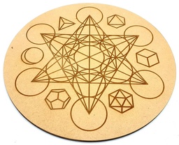 Placa de Madera Tallada 20cm