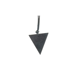 Colgante de Shungit Triángulo Femenino