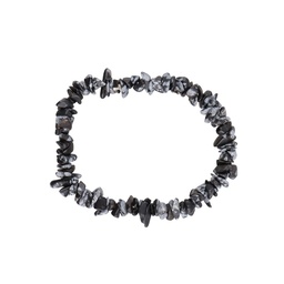 Pulsera Chips Pequeña de Obsidiana Nevada