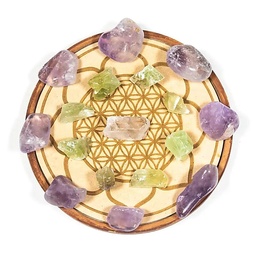 Rejilla de cristales para Curación