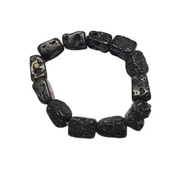 Pulsera de Lava con Piezas cuadradas